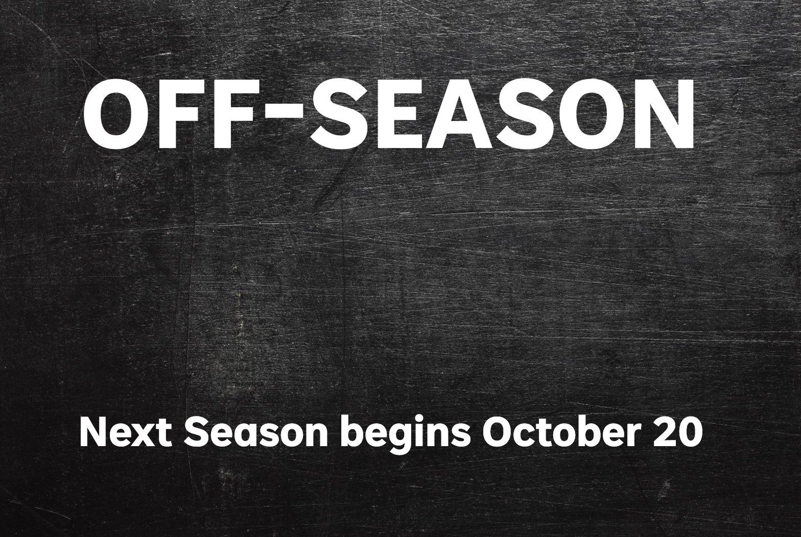Off-Season